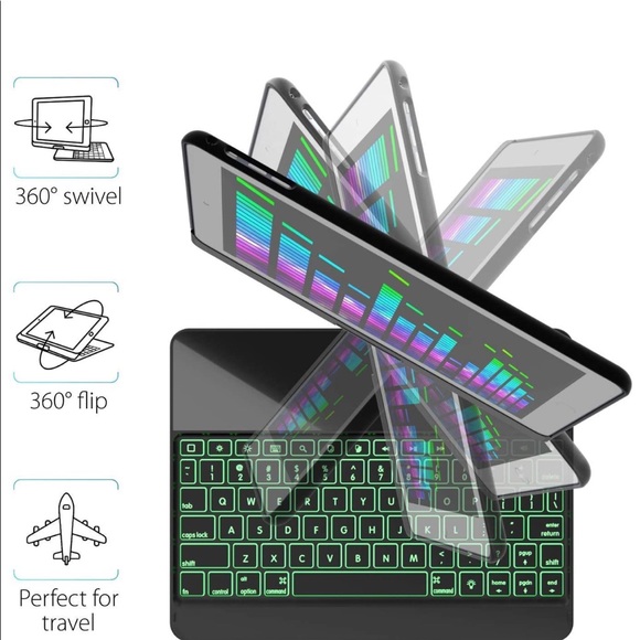 Keyboard Case for iPad 2018/2017 / iPad Pro 9.7 - Picture 7 of 7